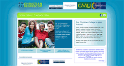 Desktop Screenshot of christiandegree.com